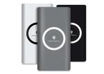 Fashion 3 In 1 QI Wireless Power Bank 10000mah 135*73*19mm Dimension OEM Support