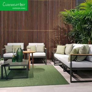Wholesale Terrace Villa Outdoor Furniture Modern Design Aluminum Patio Sofa Leisure Garden Set with Simple Modern Style from china suppliers