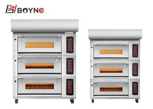 Wholesale Touch Screen Commercial Bakery Kitchen Equipment Three Deck Nine Trays Bakery Oven from china suppliers