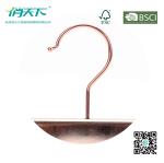 Betterall Luxury Golden Metal Pants Hanger with Non-slip Clips
