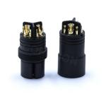 Circular Industrial Connectors 3 Pin + 6 Pin Male Female Connector For Wire