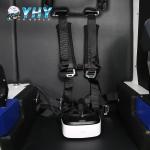 9D Machine Game VR Simulator Virtual Reality Theme Park 2 Chairs 360 degree