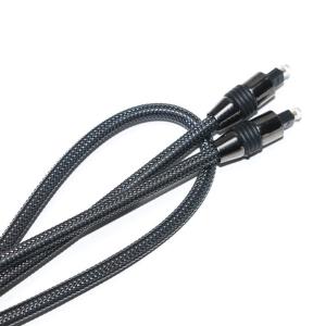 Wholesale Factory Outlet Brand New Toslink Audio Digital Cable Nylon Braided OD4.0 Metal Shell Gold Plated Connector from china suppliers