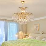 Modern Golden Elegant Luxury Design Fashion Interior Crystal Chandelier