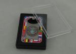 NATO OTAN Metal Personalized Coins With Bottle Opene And Antique Silver Plating