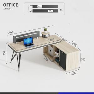 Wholesale Commercial Furniture Modular Open Workstation Office Furniture with Mobile Bookcase from china suppliers