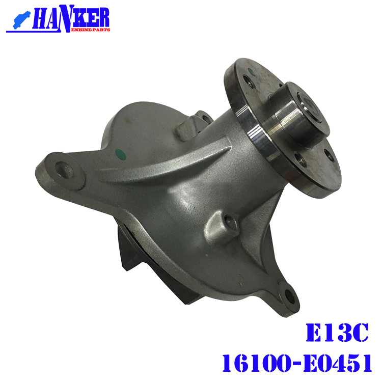 Direct-Flow Japanese Truck Water Pump For Hino E13C Engine