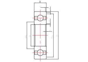 Wholesale Precision Deep Groove Ball Bearings(EMQ Bearings) 6808 from china suppliers