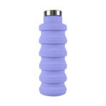 Custom Logo Silicone Water Bottle Foldable For Outdoor Carrying
