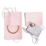 Bulk Women Microfiber Jewelry Pouch Bags Organizer Travel Microfiber Earrings