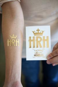 Wholesale Gold and silver metallic temporary tattoo from china suppliers