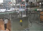 Vertical Round Bottle Sticker Labelling Machine / Square Bottle Wrap Around