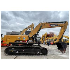 Wholesale 21 Ton Used Hydraulic Excavator SANY 215C Excellent Performance Brown Color from china suppliers