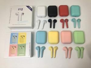 Wholesale Bluetooth 5.0 True Airpods Wireless Earphones Mini Size Touch I12 Tws Earbuds from china suppliers