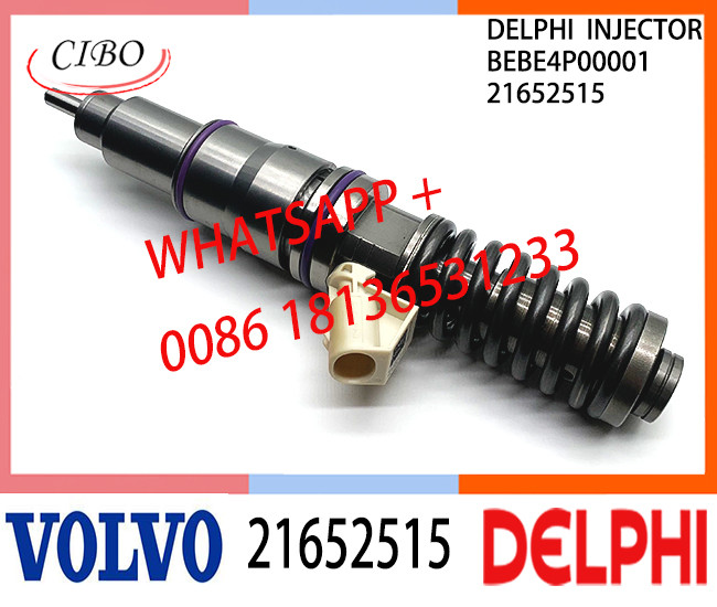 21652515 BEBE4P00001 Fuel engine Diesel Injector 21652515 BEBE4P00001 E3.27 for VOL MD13