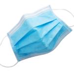Single Use Non Woven Disposable Antiviral Blue Face Mask