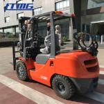 LTMG Side Shift 3 .5 Ton Gas Powered Forklift , 4 Wheel Drive Forklift With