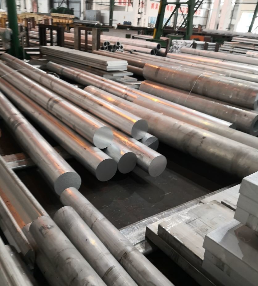 Temper T6 7075 Aluminum Round Bar High Strength For Aircraft Industries