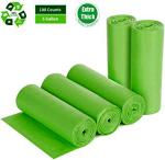 4-6 Gallon Trash Recycling & Degradable Small Garbage Compostable Strong Rubbish