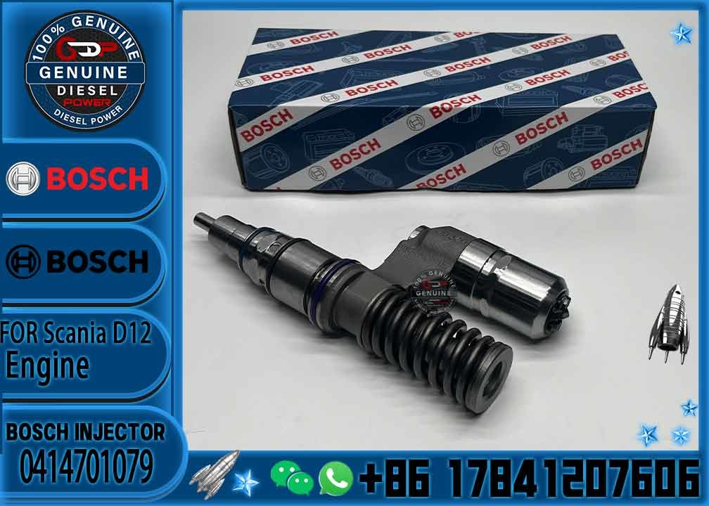 GAMEN Brand New Common Rail Fuel Injector Assembly 0414701063 0414701078 0414701079 for SCANIA R500 1548472 1766553 1539