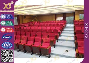 Wholesale Cover Shaped University Lecture Room, Church Hall Chairs With Customized Sewing Logo from china suppliers