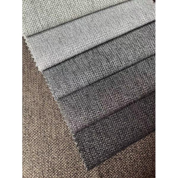 Woven Linen Sofa Fabric Breathable Waterproof For Home Textile