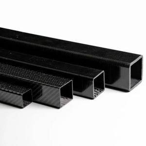Wholesale 100% 3K Square Carbon Fibre Tube Corrosion Resistance Carbon Fiber Box Sections from china suppliers