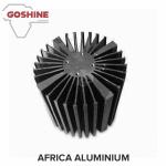 Excellent thermal conductance aluminum extrusion profile for heat sink