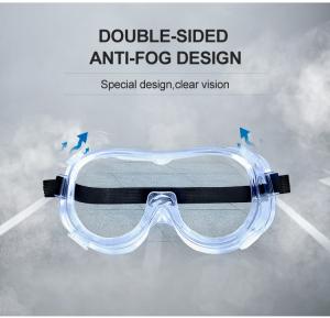 Wholesale Double Sided Eye Protection Goggles Anti Fog Safety Glasses For Chemistry Lab from china suppliers