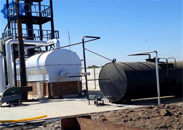 China Waste Engine Oil Refining To Diesel Distillation Plant For Motor Oil, Car