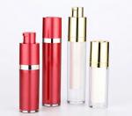 Plastic PP Empty 10ml 15ml Cosmetic Airless Pump Lotion Serum Bottle