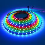 Smd 5050 Sk6812 5v 60led / M Full Color Addressable Flexible Rgb Led Strip