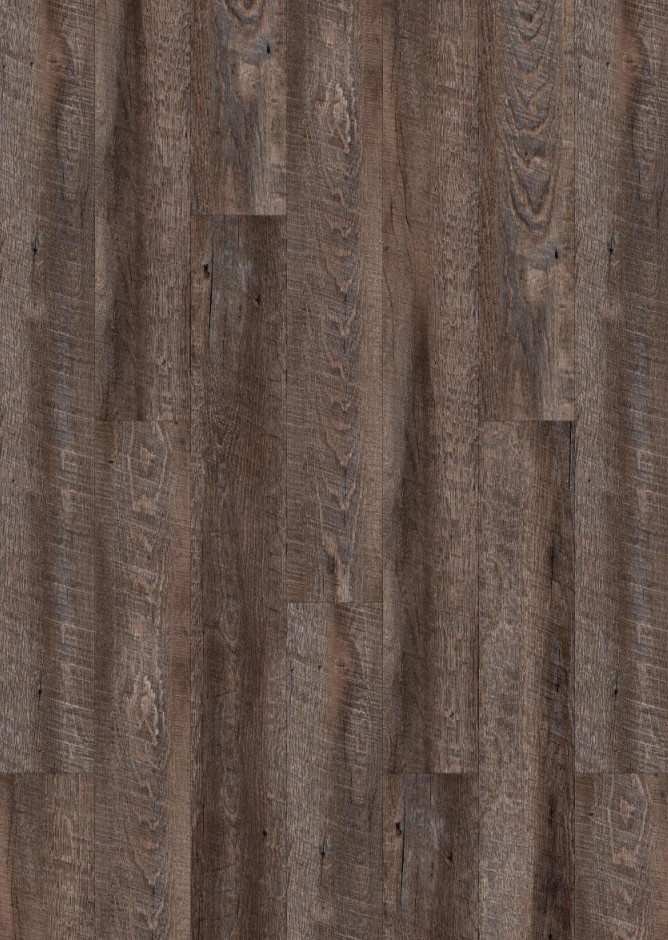 Wood Grain SPC Click Flooring 0.5mm Non Polluting 5.5mm GKBM JR-W17009