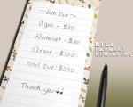 CMYK Magnetic Fridge Notepads Shopping Grocery List Pad For School