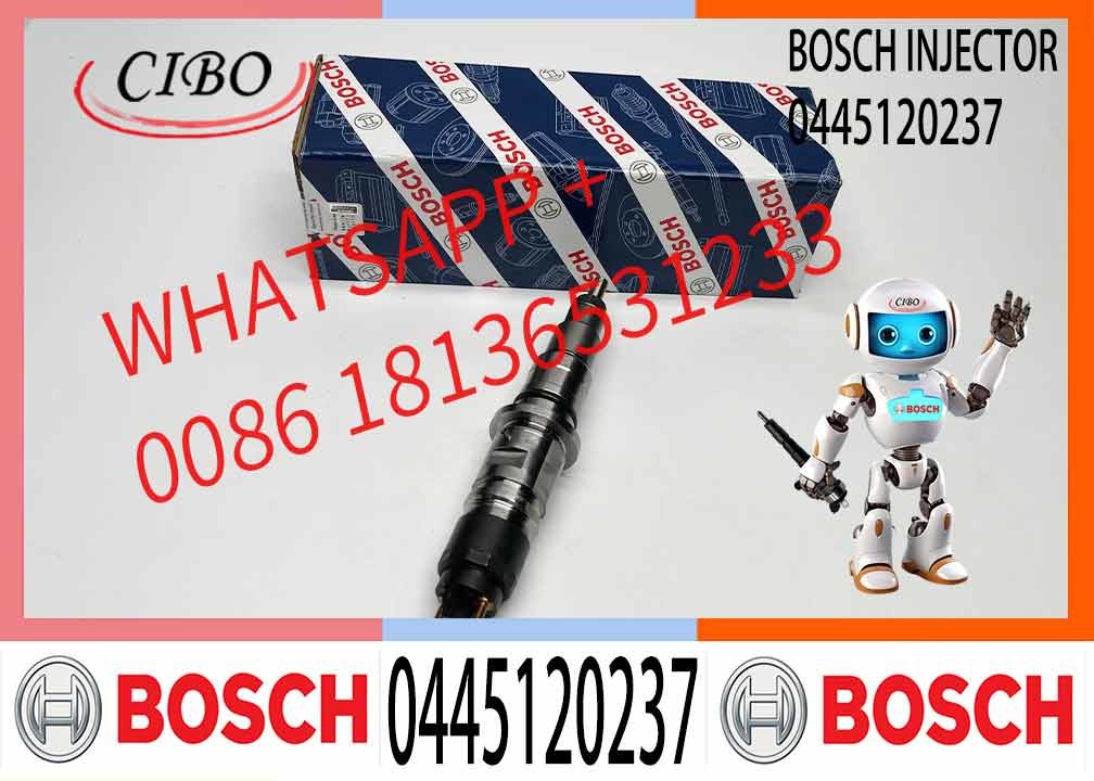 Diesel Fuel Injector 0445 120 237 Common Rail Injector 0445120237
