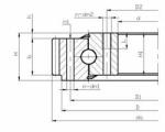 Slewing bearings Single-row 4 Point Contact Ball Slewing Ring Bearing 011.30.900