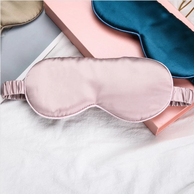 Wrinkless Breathable Face Cover , Mulberry Silk 2 Layer Face Mask