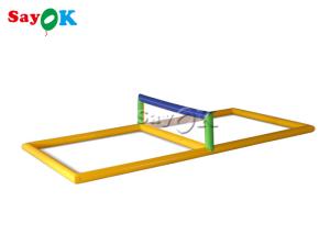 Wholesale Inflatable Water Parks Adults Interactive Inflatable Water Volleyball Court Airtight Multi Function Floating from china suppliers