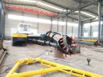 Model 16 Inch Sand Pumping Boat Dredging Mud And Sand At The Seaside 660kW 4000m
