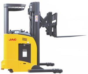 Wholesale Single Scissor Sit Down Reach Truck Forklift 1.8 Ton Capacity High Speed Lifting from china suppliers