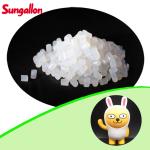 Hardness 95A White Toy TPR Granules Soft Thermoplastic Rubber Material