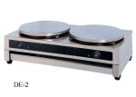 400 mm Restaurant Cooking Equipment Single Or Double Head Commercial Crepe