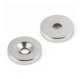 Wholesale N42 Circular Neodymium Magnets , Round Countersunk Magnets from china suppliers