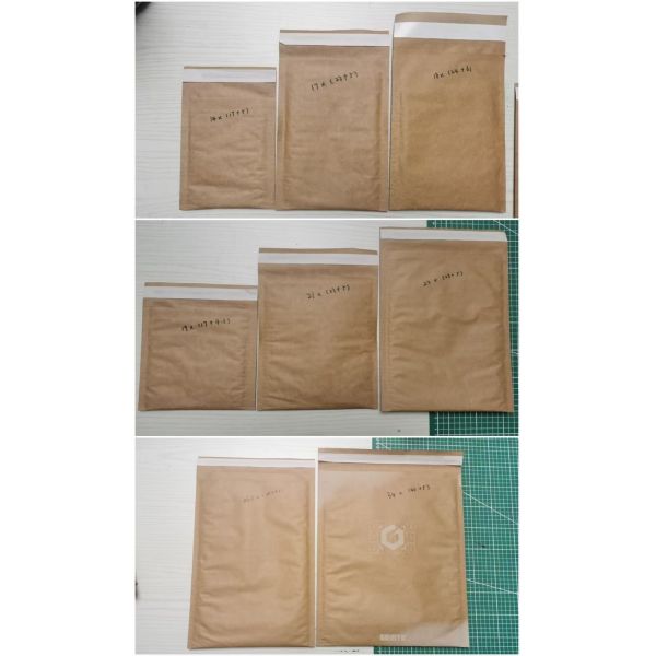 Honeycomb Paper Shipping Mailer Brown Crush Resistant Paper Envelope For Secure