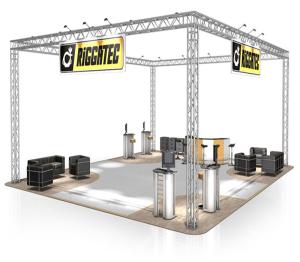 Wholesale Alloy Booth Lighting Square Truss Aluminum Truss Display 0.5m 4 Meter from china suppliers