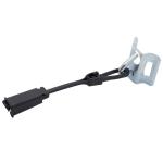 FTTH Plastic Drop Wire Clamp Black Cable Installation Kits For 2*3mm 2*5mm Cable