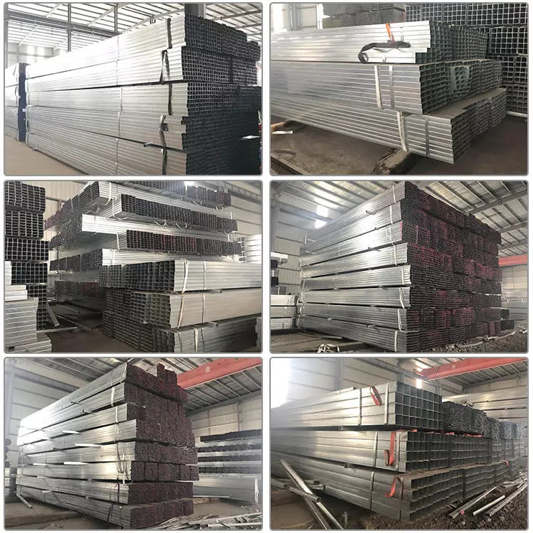Fence 275g/M2 Zinc Coated Cold Rolled Box Section 5.5m 5.8m Black Painted