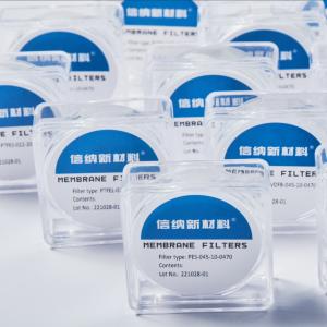 Wholesale 0.45μm 47mm PES Filter Membrane Discs Non Sterile For Microbiological Analysis from china suppliers