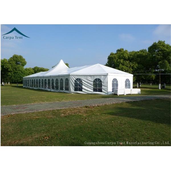 200 Seater Aluminum Frame Mixed Event Tents With Ceiling For Outdoor Party