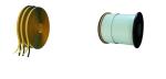Composite rubber spacer